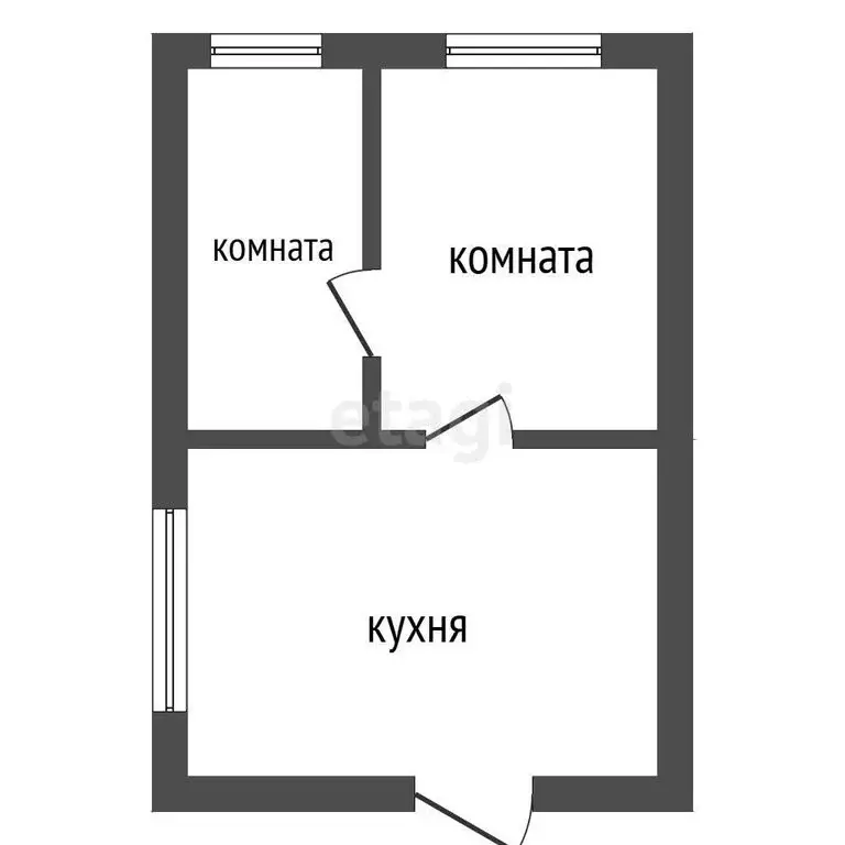 Дом в село Кундравы, улица Пугачёва (54.9 м) - Фото 1