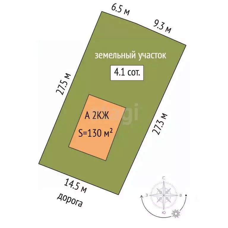 Дом в Тюменская область, Тюмень Трактовая ул. (130 м) - Фото 2