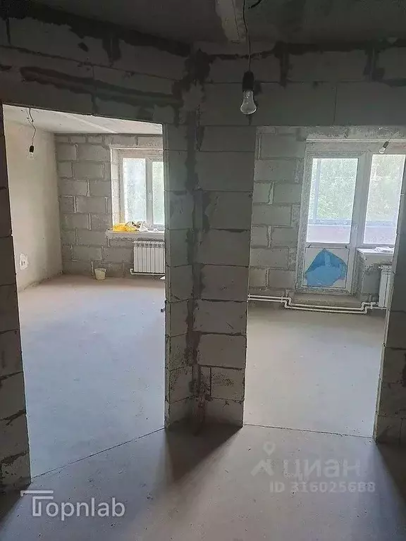 1-к кв. Тамбовская область, Тамбов городской округ, пос. Строитель, ... - Фото 2