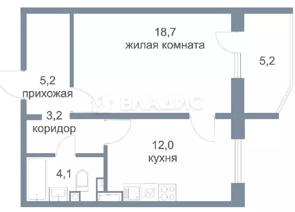 Продается 1-комнатная квартира - Фото 0