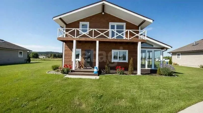 Дом в Пермский край, Пермский муниципальный округ, д. Жебреи пер. ... - Фото 1