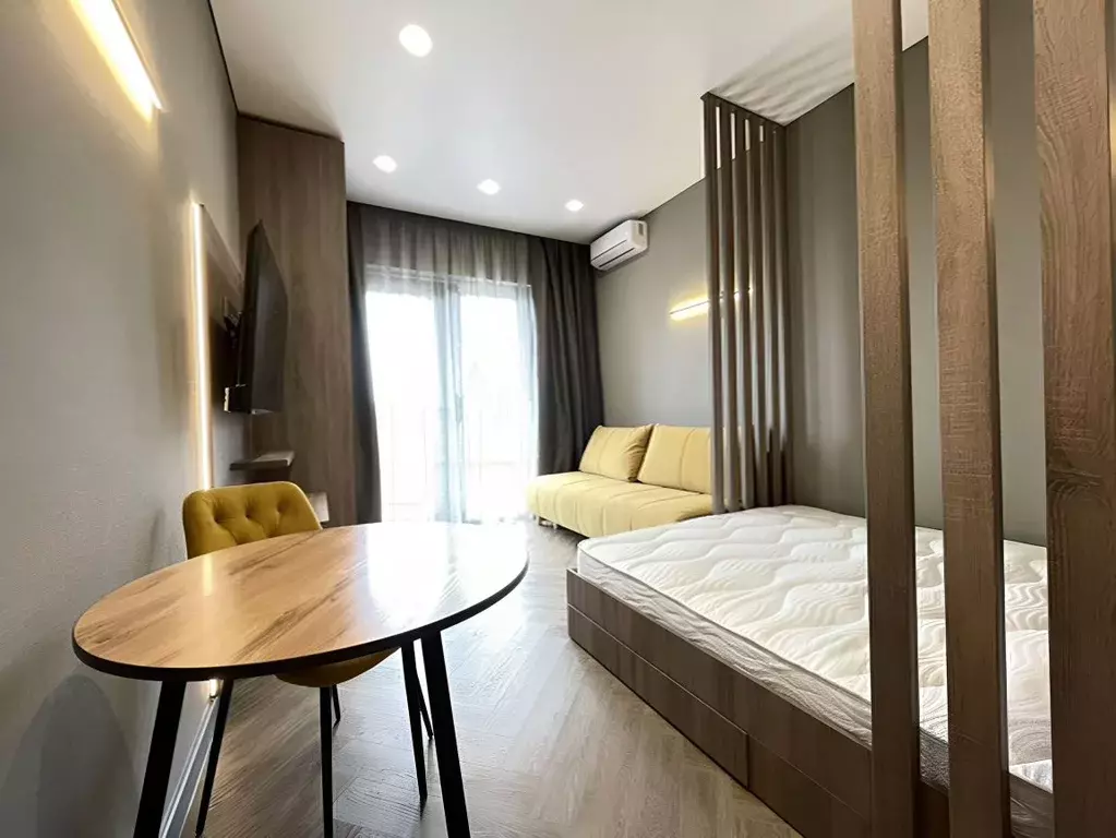 Студия Краснодарский край, Сочи Новый Сочи мкр, ул. Санаторная, 65/2 ... - Фото 1