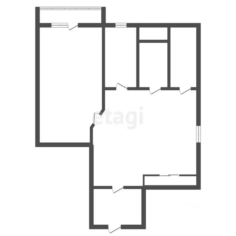 2-к кв. Амурская область, с. Ивановка ул. Кирова, 67 (62.7 м) - Фото 1