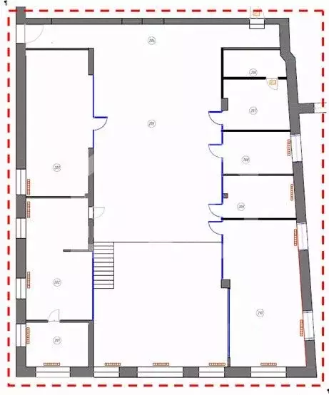 Помещение свободного назначения в Москва Холодильный пер., 3к1с6 (753 ... - Фото 2