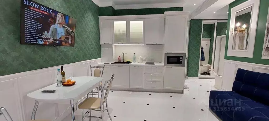 1-к кв. Крым, Ялта Приморский парк имени Гагарина кв-л, 9 (48.6 м) - Фото 1