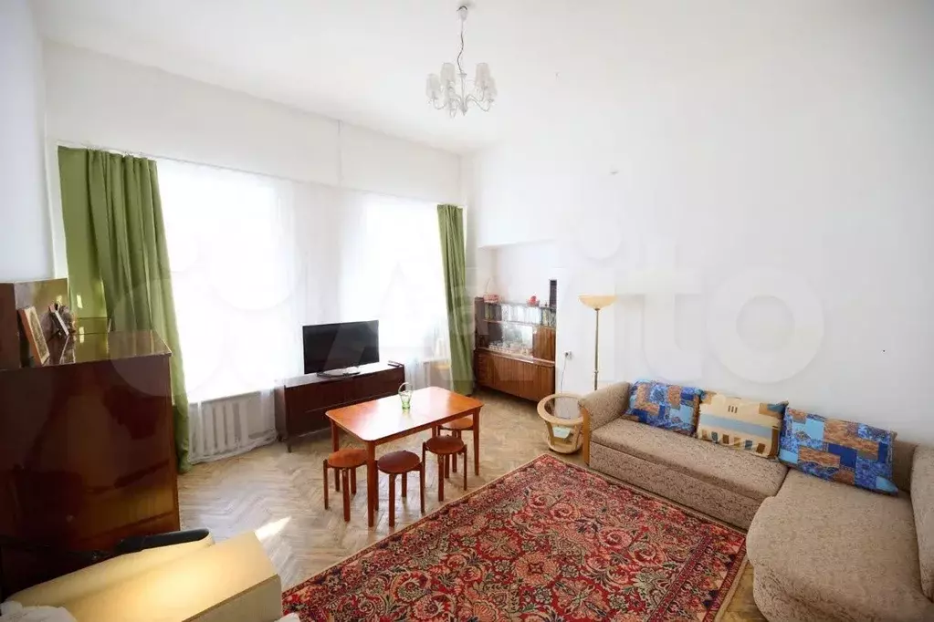 4-к. квартира, 95 м, 2/4 эт. - Фото 1