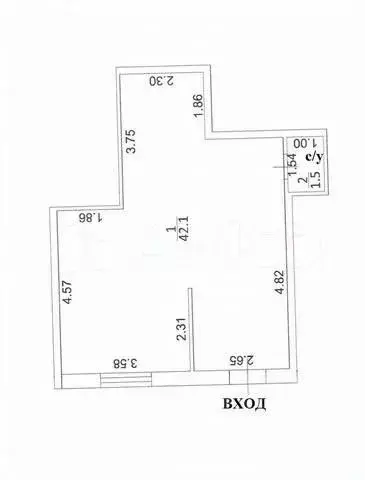 Помещение свободного назначения в Московская область, Люберцы ... - Фото 2