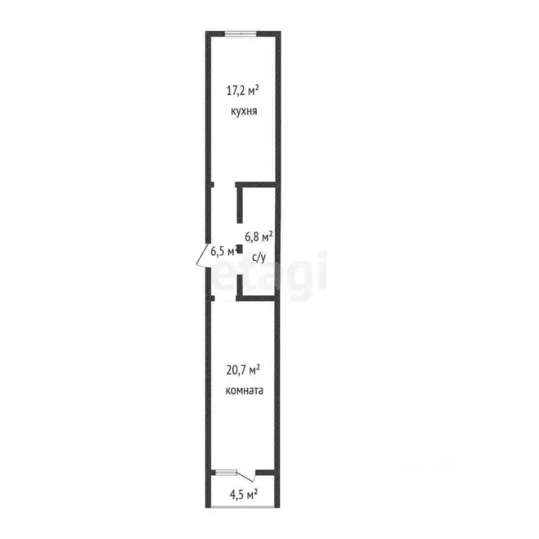 1-к кв. Краснодарский край, Геленджик Крымская ул., 22к14 (51.4 м) - Фото 2