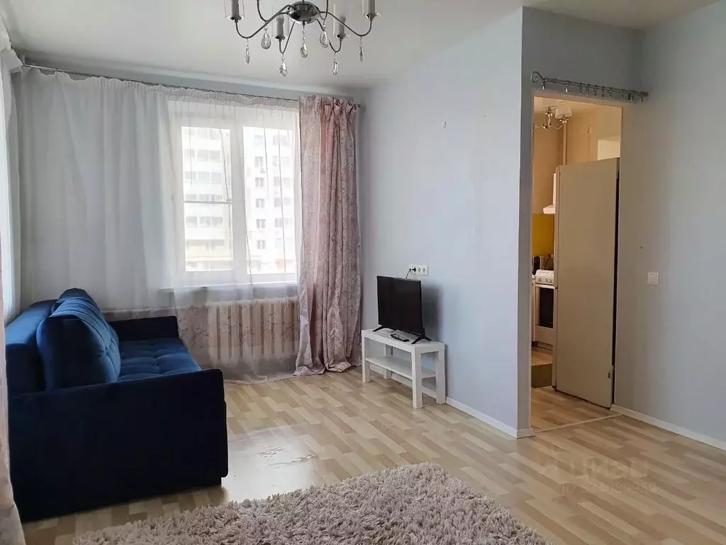 1-к кв. Москва ул. Народного Ополчения, 16К2 (30.9 м) - Фото 1