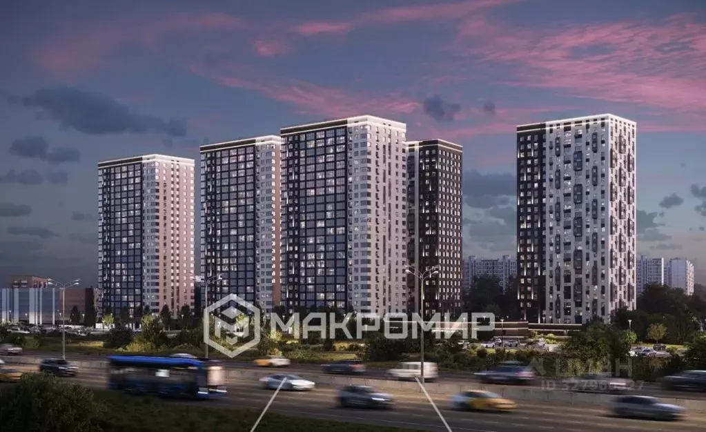 2-к кв. Московская область, Реутов Комсомольская ул., 3к2 (66.79 м) - Фото 1