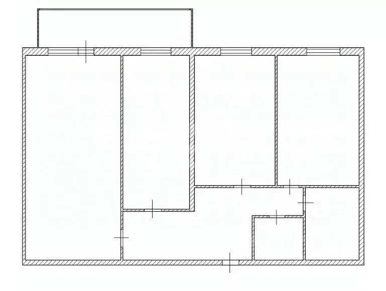 3-к кв. Томская область, Томск Нечевский пер., 2 (94.0 м) - Фото 1