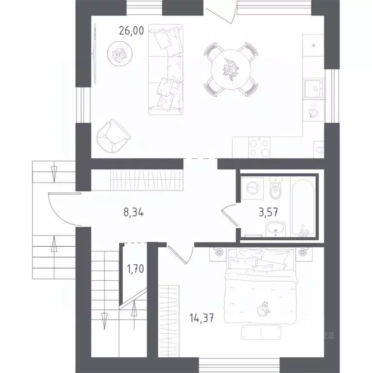 Дом в Московская область, Истра городской округ, Истра дом кп 1.1 (122 ... - Фото 1