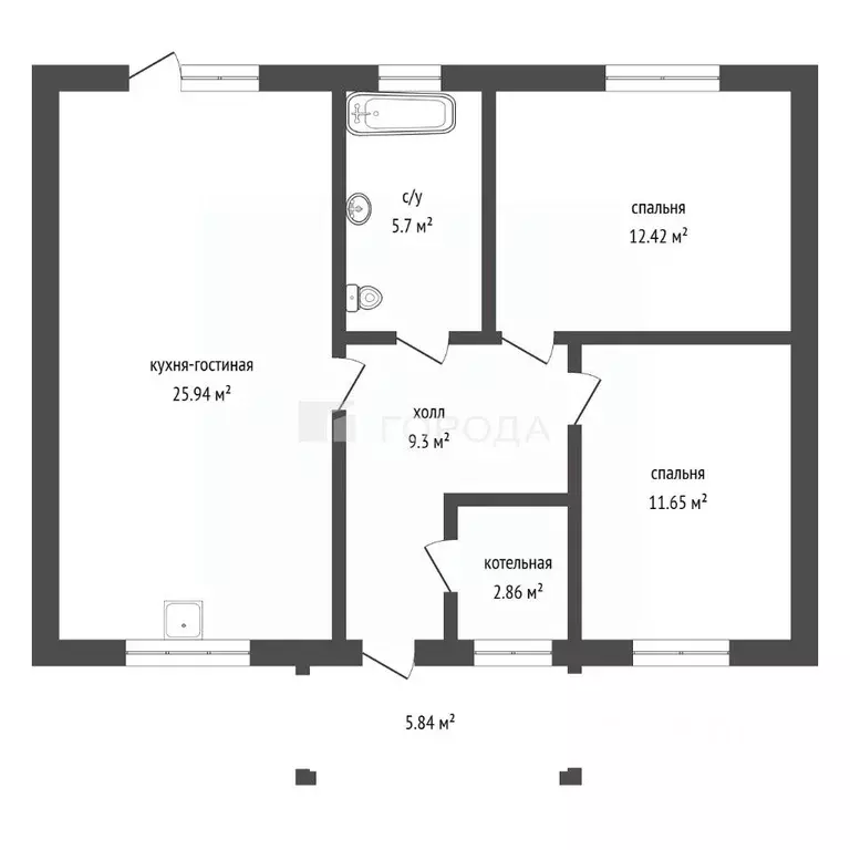 Дом в Алтайский край, Первомайский район, с. Фирсово ул. Ивана ... - Фото 2