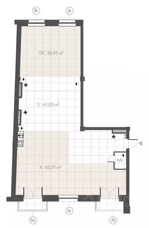 3-к кв. Иркутская область, Иркутск ул. Сурикова, 21А (167.41 м) - Фото 0