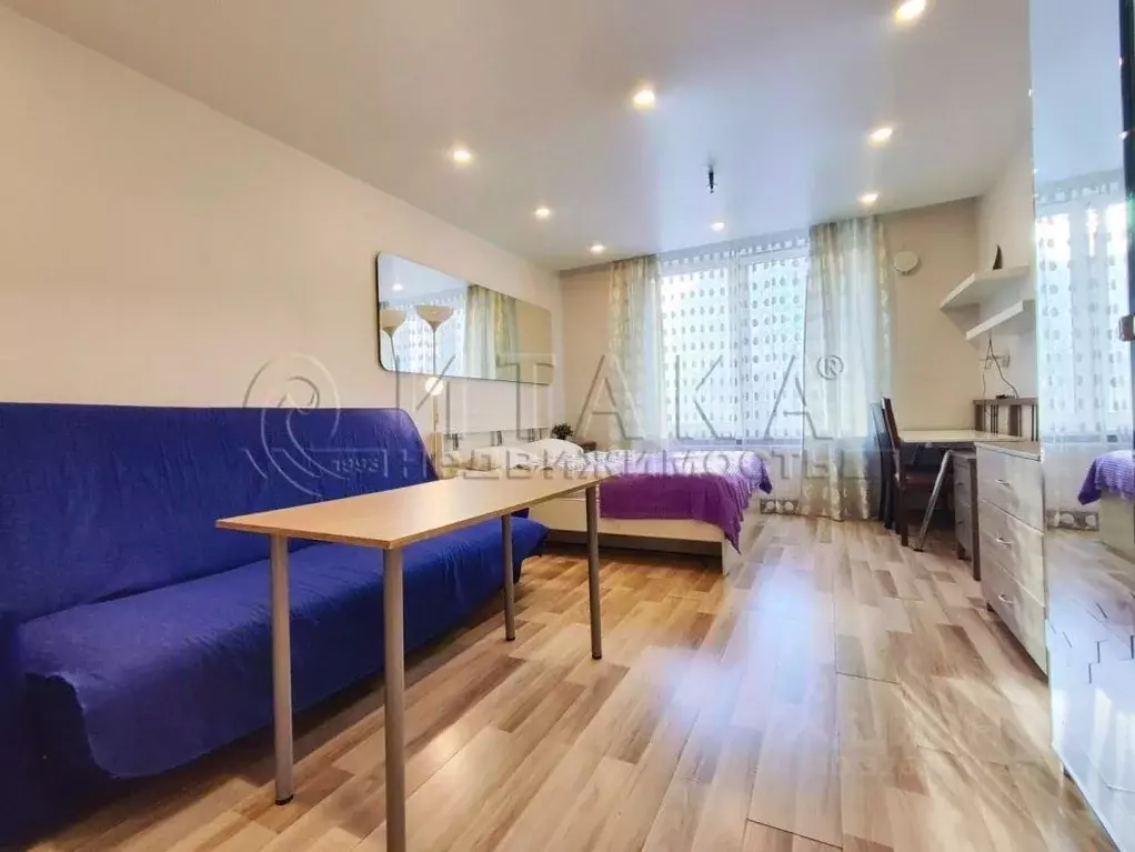 Студия Санкт-Петербург ул. Хошимина, 16 (27.7 м) - Фото 2