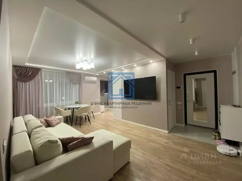 3-к кв. Пензенская область, Пенза ул. Генерала Глазунова, 19 (70.0 м) - Фото 2