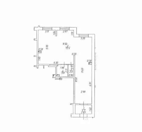 Торговая площадь в Московская область, Ленинский городской округ, ... - Фото 2