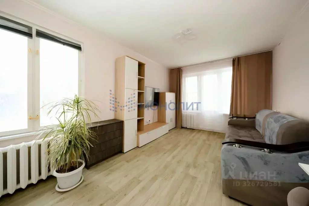 1-к кв. Нижегородская область, Нижний Новгород ул. Лобачевского, 19 ... - Фото 1