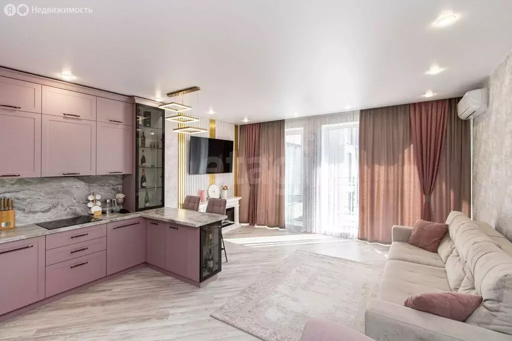 2-комнатная квартира: Тюмень, улица 50 лет Октября, 57Бк2 (87 м) - Фото 2