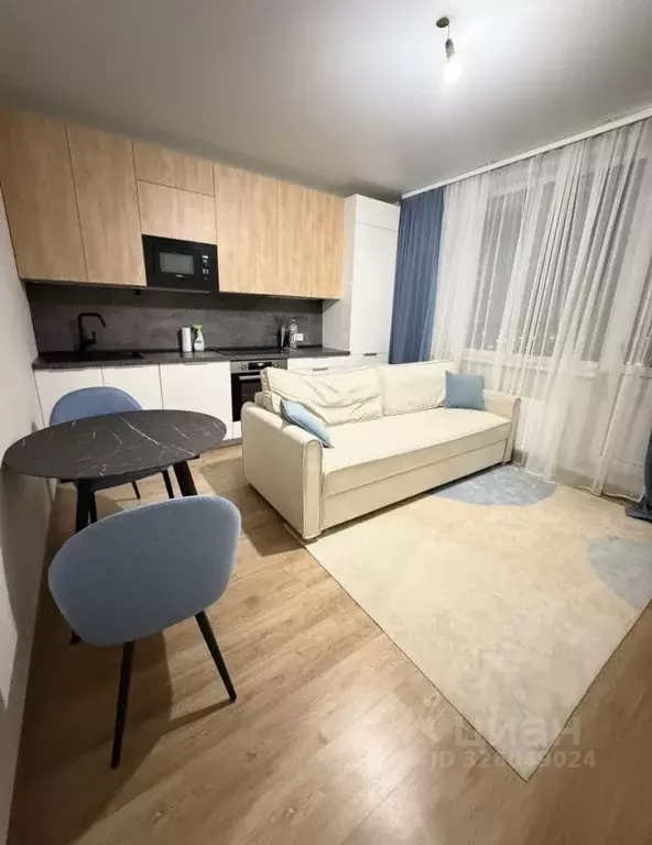 Студия Санкт-Петербург ул. Парфеновская, 17 (32.0 м) - Фото 2