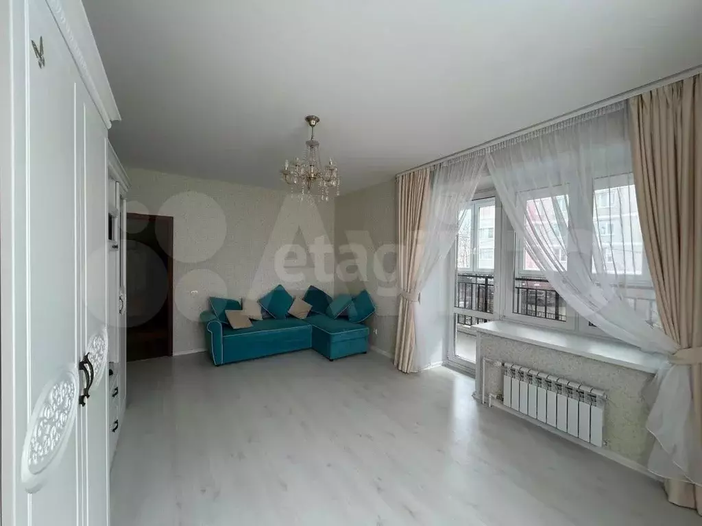 1-к. квартира, 55 м, 4/18 эт. - Фото 0