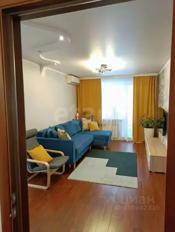 3-к кв. Башкортостан, Уфа ул. Максима Рыльского, 11 (59.7 м) - Фото 1