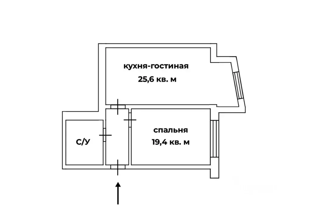 1-к кв. Москва Минская ул., 2 (57.8 м) - Фото 2