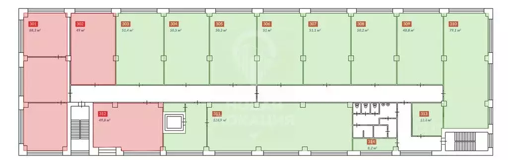 Офис в Омская область, Омск ул. 24-я Линия, 59 (51 м) - Фото 2