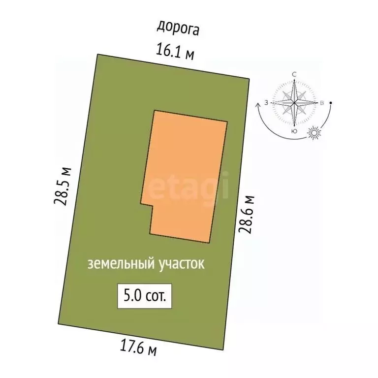 Дом в Омская область, Омский район, с. Троицкое ул. Невская, 6 (140 м) - Фото 1