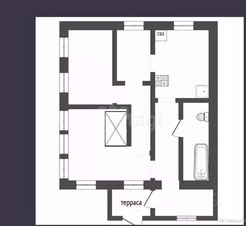 Дом в Калужская область, Кондрово Дзержинский район, ул. Красный ... - Фото 2