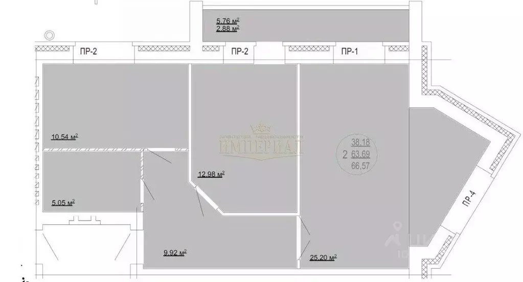 2-к кв. Марий Эл, Йошкар-Ола городской округ, с. Семеновка ул. ... - Фото 2