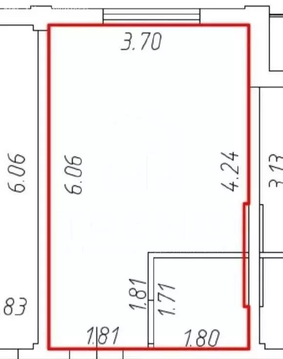 Квартира-студия: Всеволожск, Степной проспект, 16к3 (21.9 м) - Фото 1