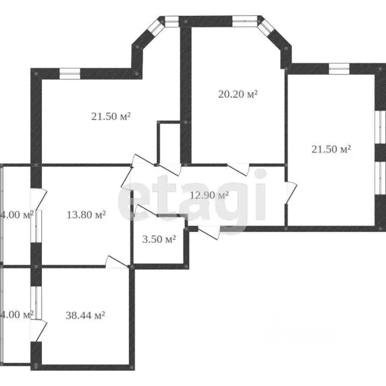 5-к кв. Костромская область, Кострома ул. Нижняя Дебря, 67к2 (248.0 м) - Фото 1