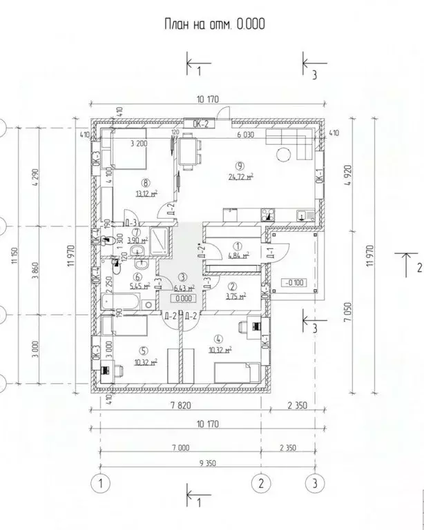 Дом в Амурская область, Благовещенский район, с. Чигири ул. Березовая ... - Фото 2