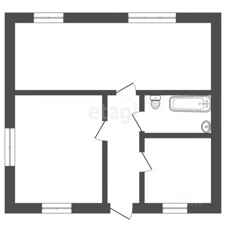 Дом в Ростовская область, Мясниковский район, Красный Крым хут. пер. ... - Фото 1