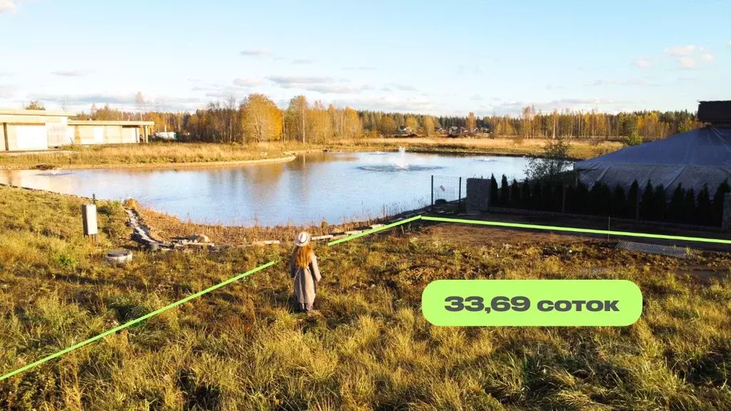 Участок в Ленинградская область, Выборгский район, Первомайское с/пос  ... - Фото 2