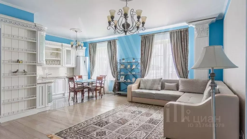1-к кв. Москва Мытная ул., 7с1 (74.0 м) - Фото 0