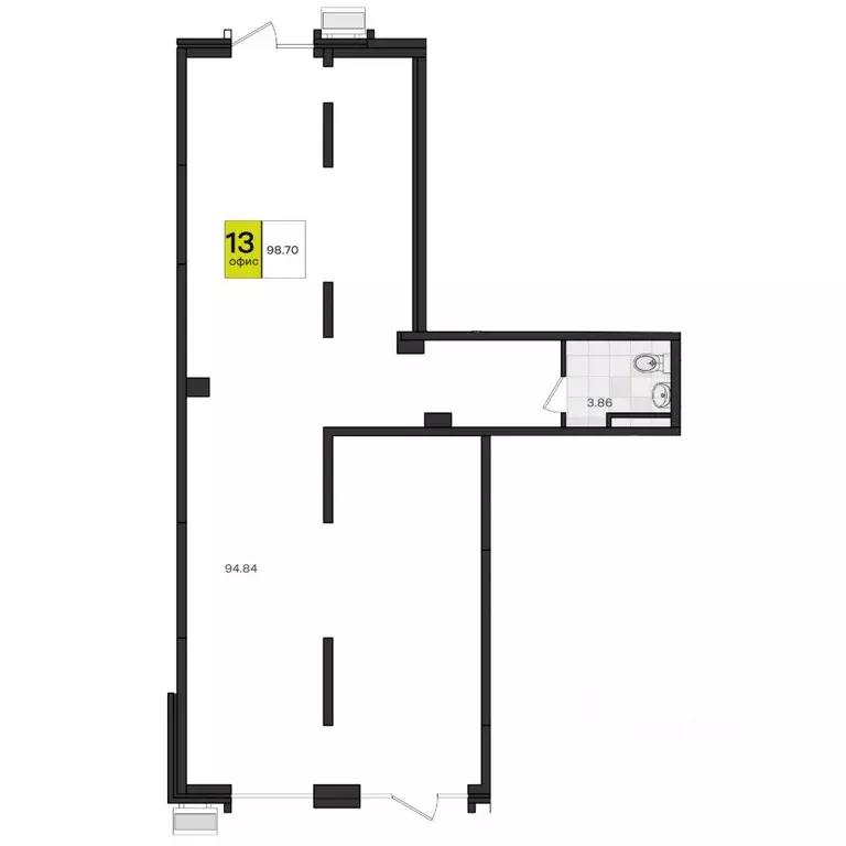 Офис в Краснодарский край, Краснодар пос. Березовый, ул. Имени ... - Фото 1