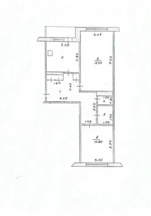 2-к кв. Чувашия, Чебоксары ул. Шумилова, 12 (53.7 м) - Фото 1