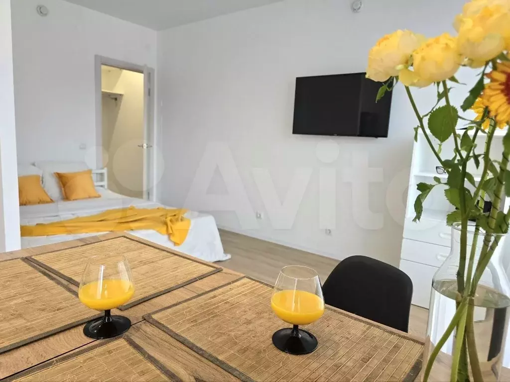 Квартира-студия, 33 м, 3/19 эт. - Фото 1