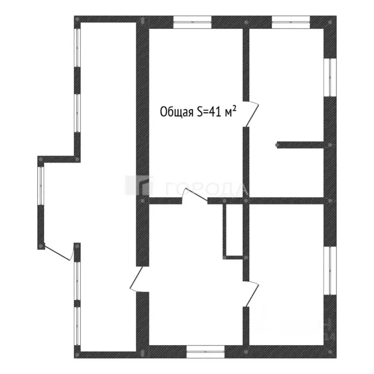 Дом в Алтайский край, Новоалтайск ул. Куйбышева, 9 (41 м) - Фото 2
