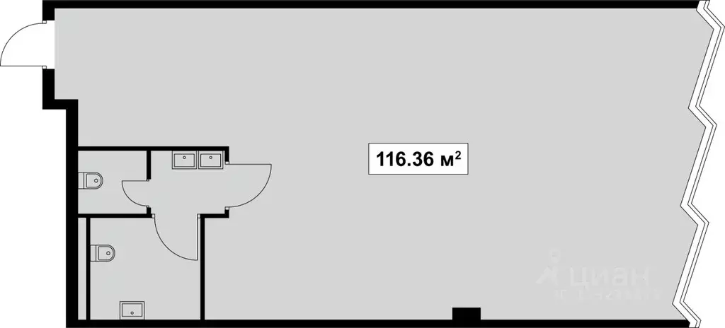 Офис в Москва проезд 17-й Марьиной рощи, 6 (116 м) - Фото 1