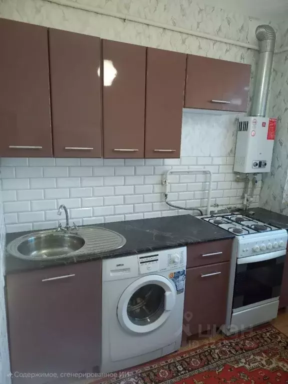 1-к кв. Тульская область, Щекино Молодежная ул., 12 (30.1 м) - Фото 1