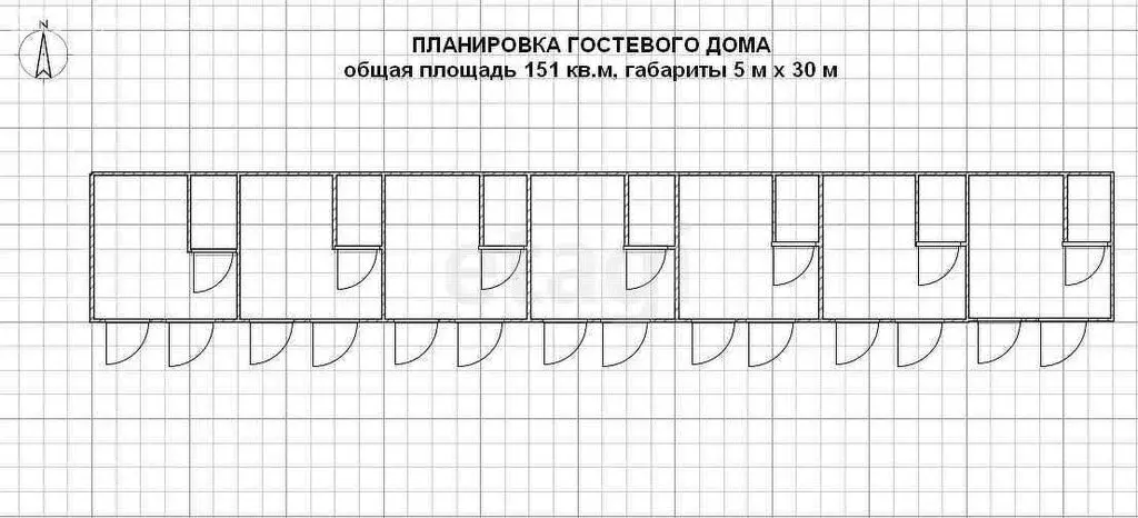 Дом в село Витязево, улица Мира (151 м) - Фото 0