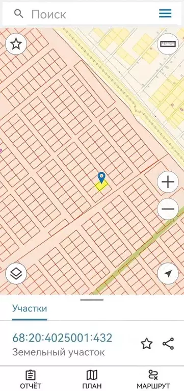 Участок в Тамбовская область, Тамбовский муниципальный округ, д. ... - Фото 1