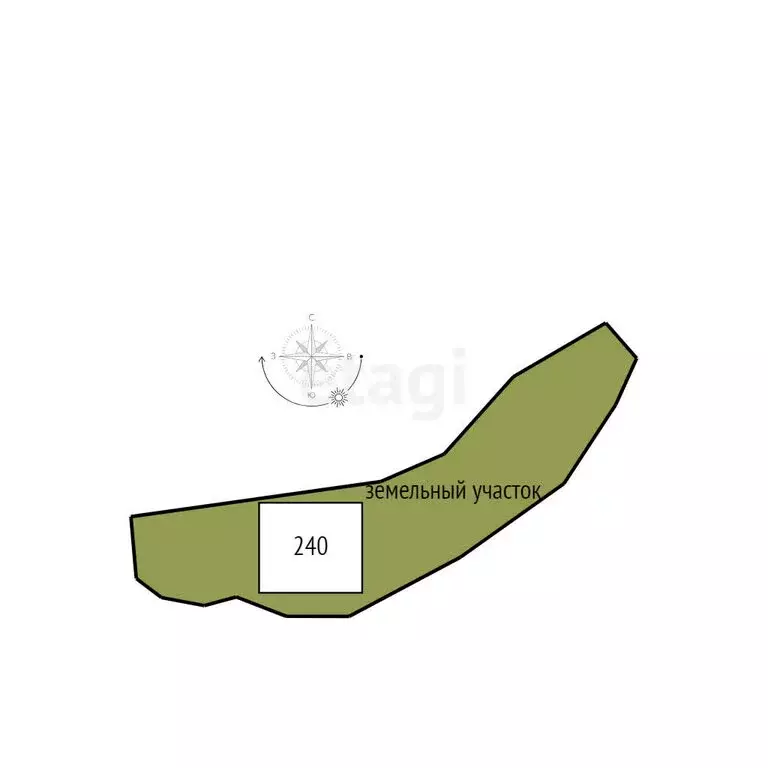 Участок в Алтайский район, село Алтайское (170 м) - Фото 1