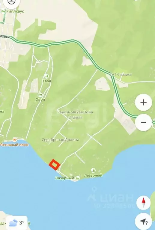 Участок в Новосибирская область, Бердск Речкуновская зона отдыха тер., ... - Фото 1