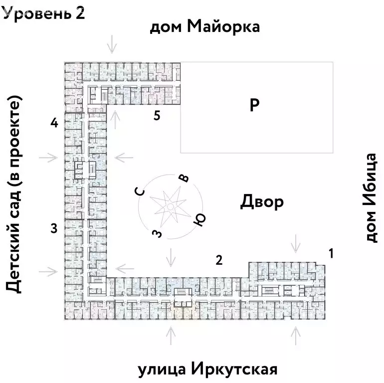 2-комнатная квартира: Тюмень, микрорайон ДОК, Ярославская улица (38.67 ... - Фото 1