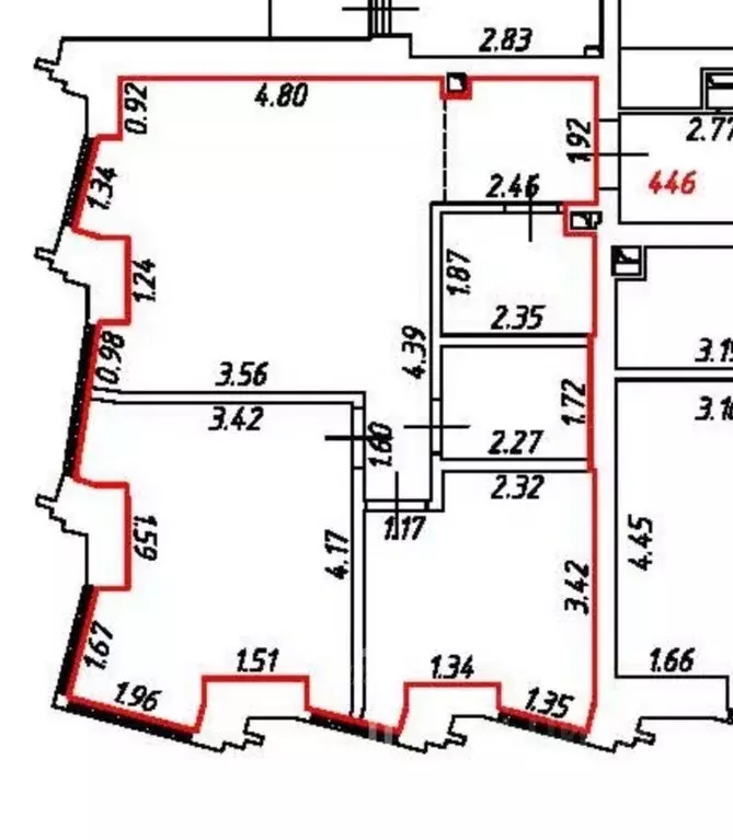 3-к кв. Москва Севастопольский просп., 22А (70.0 м) - Фото 1