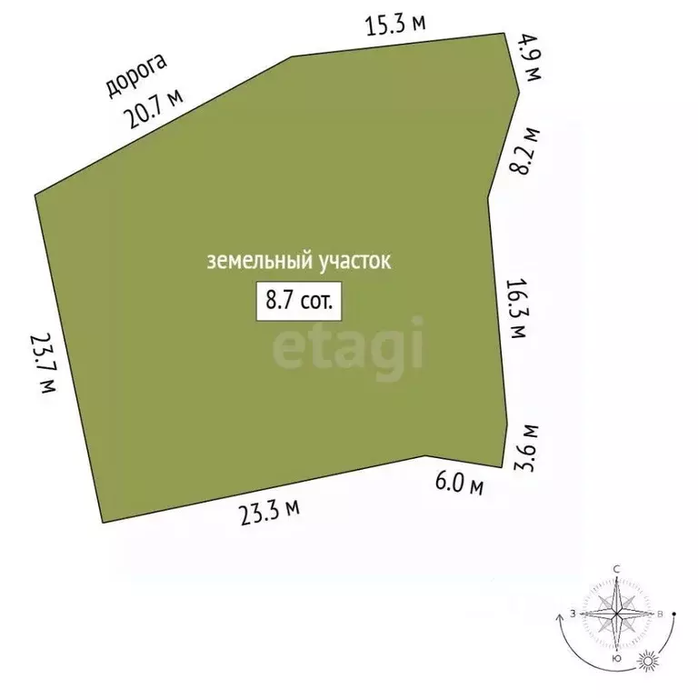 Дом в Санкт-Петербург, Санкт-Петербург, Петергоф ул. Широкая, 107 (120 ... - Фото 2